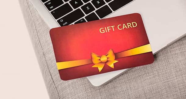 Custom Physical Plastic Gift Cards