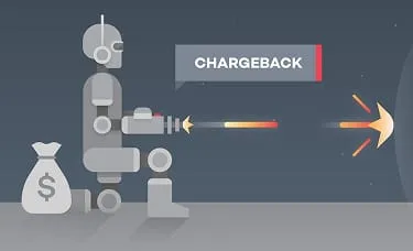 Credit card chargeback illustration